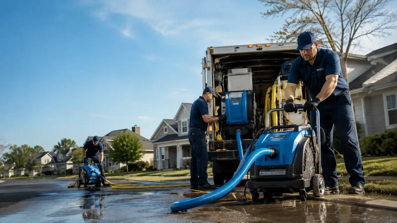 Flood Damage Cleanup in Saragosa, TX